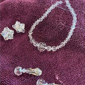 Elegant Crystal Jewelry Set